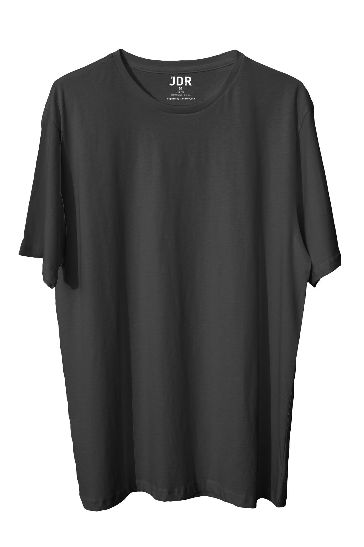 Jdr Basics Black T-shirt - Premium Basic Tişört