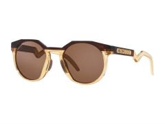 Oakley HSTN Kylian Mbappé İmzalı Güneş Gözlüğü Dark Amber/Light Curry Prizm Tungsten