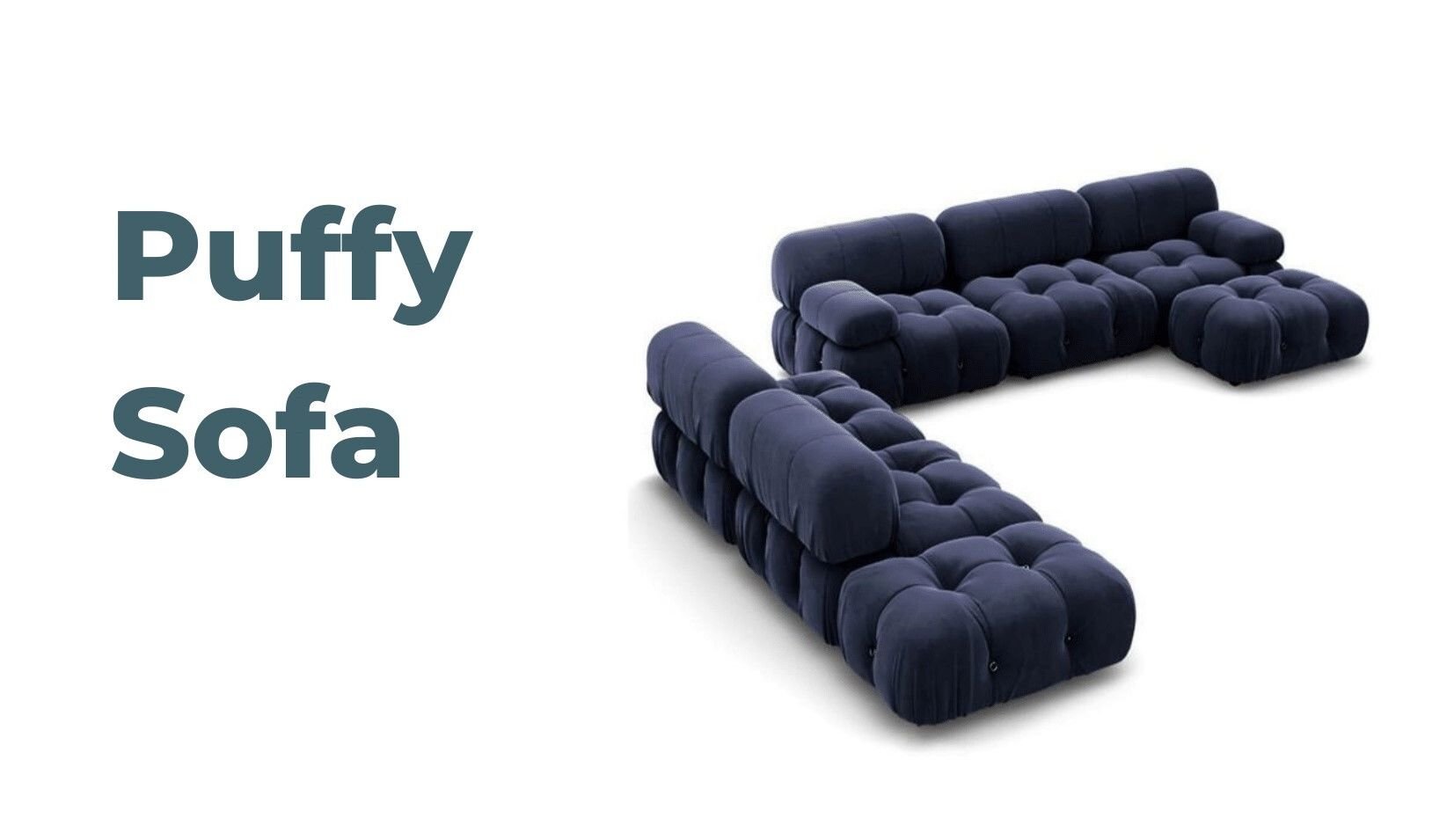 Noven Mobilya Puffy Sofa