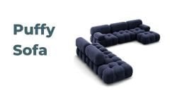 Noven Mobilya Puffy Sofa